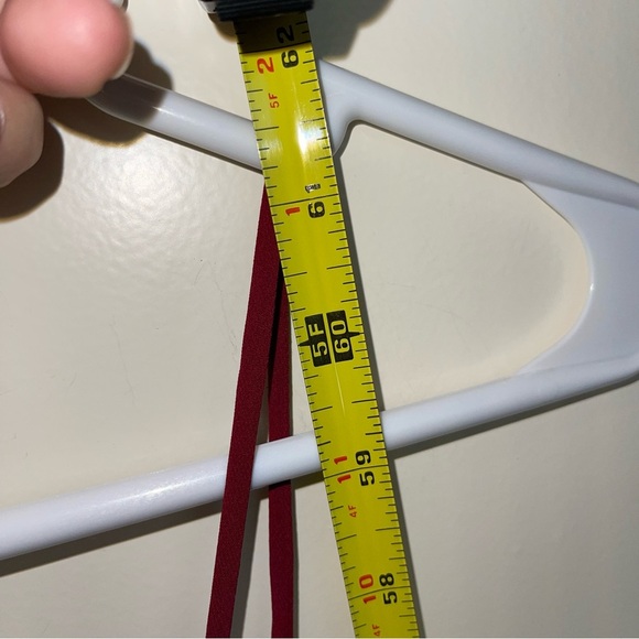 Dessy Collection Thread Criss Cross Back Mermaid Wrap Dress Sz 4 - Picture 13 of 16